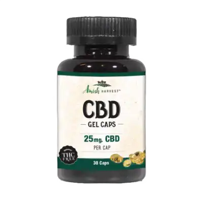 25mg CBD Gel Caps, 30 ct